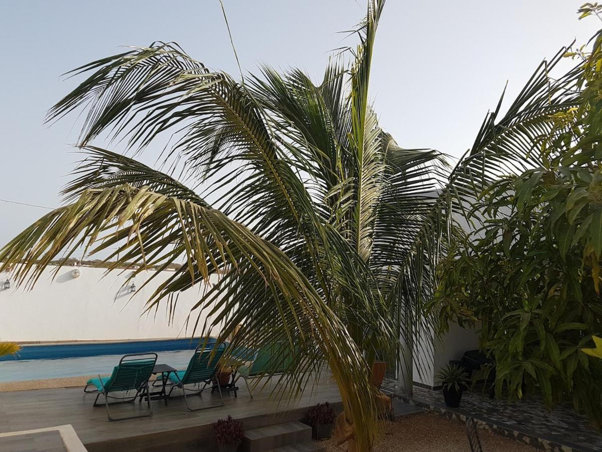 African Jaja villa Piscine-Climatisation Popenguine Extérieur photo